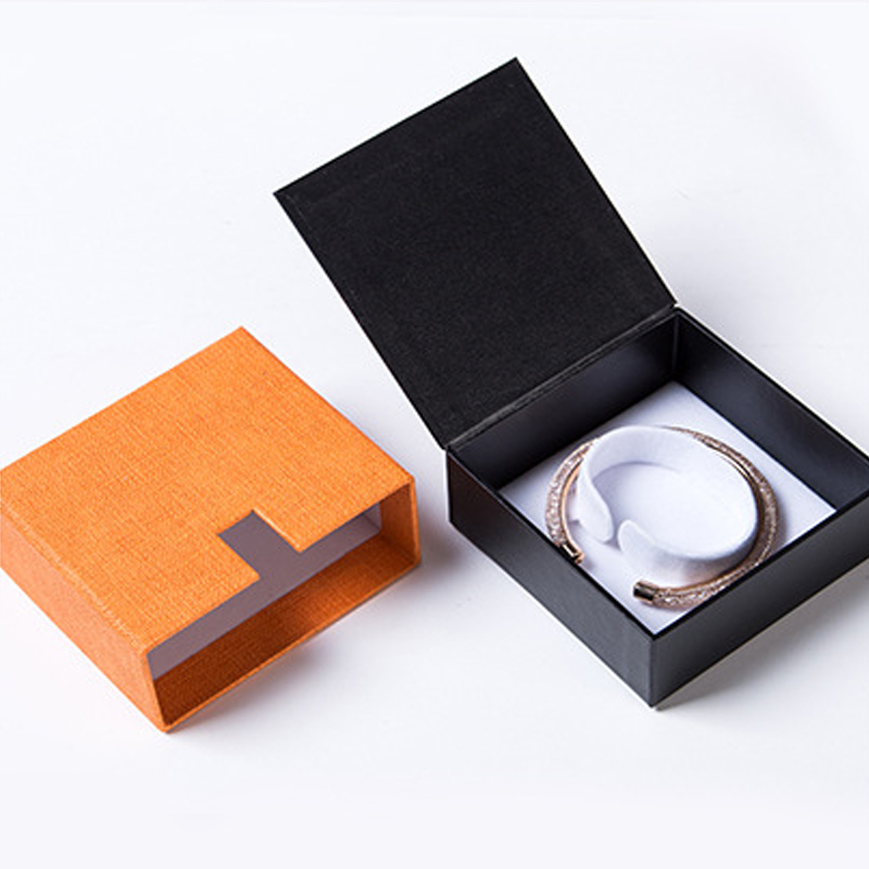 Luxury Custom Logo Sliding Paper Jewellery Packaging