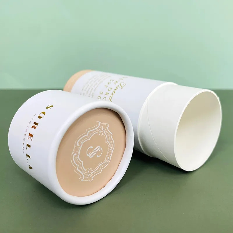 Cylinder Perfume Box Packaging