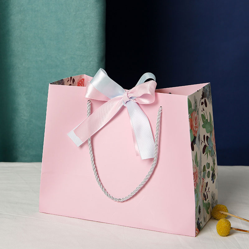 Gift Bag Cotton String Paper Packaging Bag